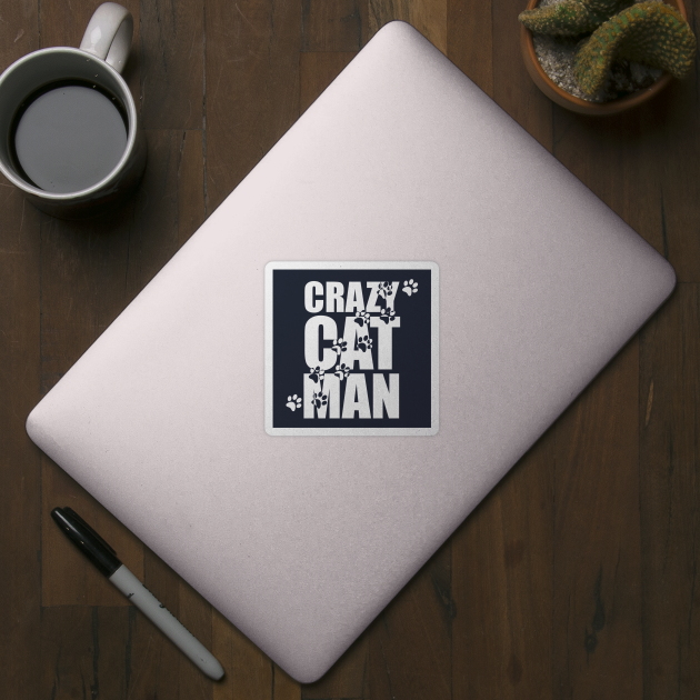 Crazy Cat Man (Dark) by GloopTrekker